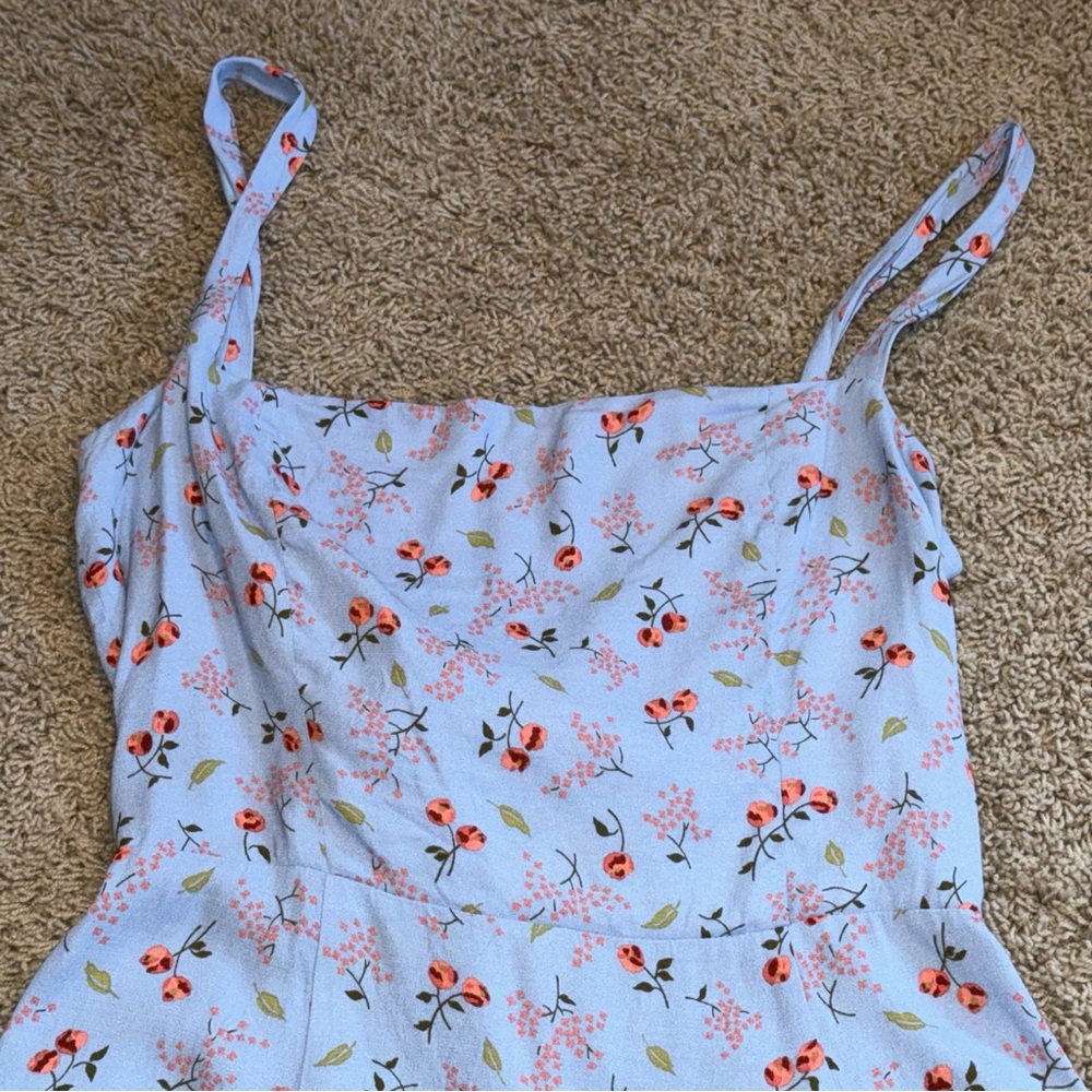 Reformation Abby Tie-Back Mini Dress - Picture 4 of 16